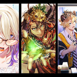 This is a pixiv picture whose title is twst log_14.