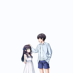 This is a pixiv picture whose title is 오랜만에 커지기.