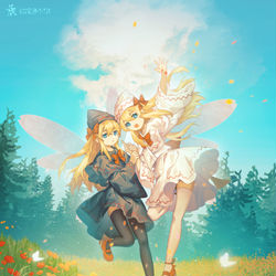 This is a pixiv picture whose title is 何处的春风.