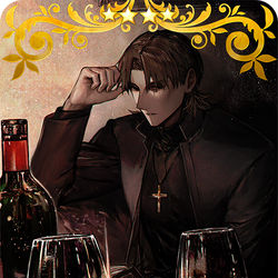 This is a pixiv picture whose title is 【概念礼装】聖職者の晩餐.