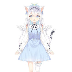 This is a pixiv picture whose title is Vtuber空詩ぷるむちゃん.