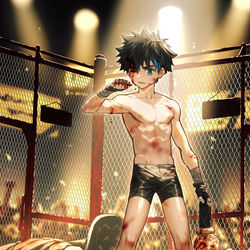 This is a pixiv picture whose title is 囚笼的番犬 -前前传-.