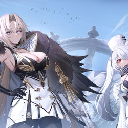 This is a pixiv picture whose title is 北方連合.