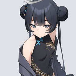 This is a pixiv picture whose title is キサキ.