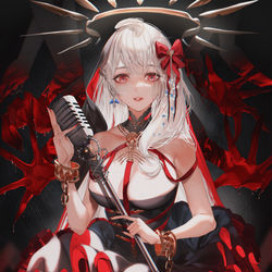 This is a pixiv picture whose title is Reimu.
