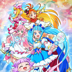 This is a pixiv picture whose title is ひろがるスカイ！プリキュア.