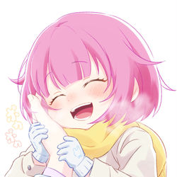 This is a pixiv picture whose title is ポカポカおてて.