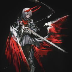 This is a pixiv picture whose title is Ruby Knight.