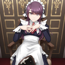 This is a pixiv picture whose title is フークラメイドさん.
