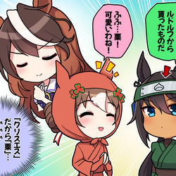 This is a pixiv picture whose title is クリスエスのバンダナ.