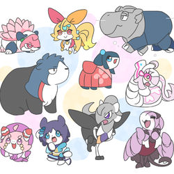 This is a pixiv picture whose title is にじっこどうぶつ その41.