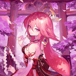 This is a pixiv picture whose title is Guuji Yae.