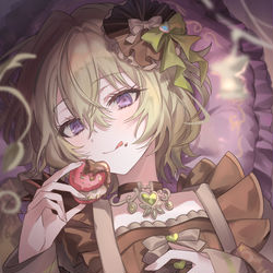 This is a pixiv picture whose title is 💝.