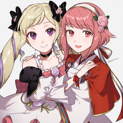 This is a pixiv picture whose title is エリーゼ&サクラ.