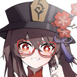 This is a pixiv picture whose title is hutao.
