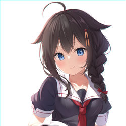 This is a pixiv picture whose title is 時雨.