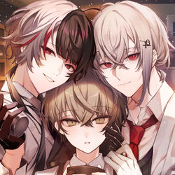 This is a pixiv picture whose title is SMC組エイプリルフール.