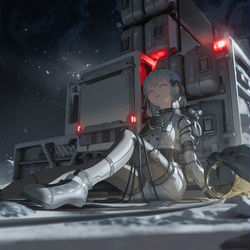 This is a pixiv picture whose title is My earth.