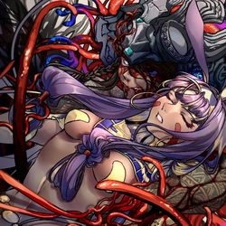 This is a pixiv picture whose title is 交错.