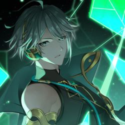 This is a pixiv picture whose title is アルハイゼン.