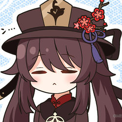 This is a pixiv picture whose title is 胡桃ちゃん.