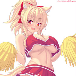 This is a pixiv picture whose title is Cheerleader Tiffy~~.