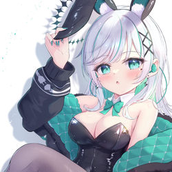This is a pixiv picture whose title is ばにぷち🐰.