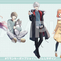This is a pixiv picture whose title is クランキーポップジョイにじさんじデザイン.