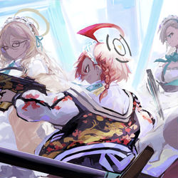 This is a pixiv picture whose title is C&C.