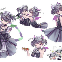 This is a pixiv picture whose title is サーバンツコンビ.