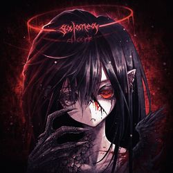 This is a pixiv picture whose title is 【GORE−DIARK】.