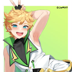 This is a pixiv picture whose title is 春川宙.