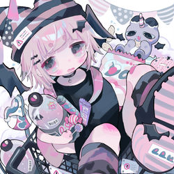 This is a pixiv picture whose title is 🎀 🖤⋆͛*͛.