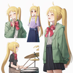 This is a pixiv picture whose title is 伊地知虹夏.