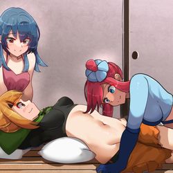 This is a pixiv picture whose title is (com) Gardenia Skyla Sabrina.