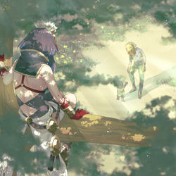 This is a pixiv picture whose title is 都の風景.