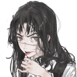 This is a pixiv picture whose title is 😤.