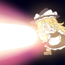 This is a pixiv picture whose title is マスタースパーク(114db).