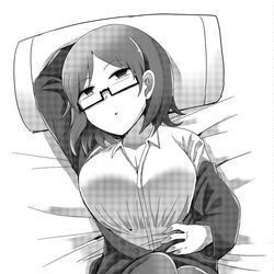 This is a pixiv picture whose title is 優秀だけどヤバいOL第4話宣伝.