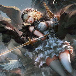 This is a pixiv picture whose title is 【七宗罪:蕾妮的信念｜Seven deadly sins:Bel.