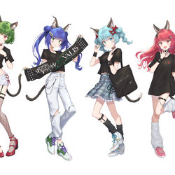 This is a pixiv picture whose title is VALIS「必然的レゾンデートル」ライブグッズイラスト.