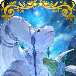 This is a pixiv picture whose title is 【お仕事】Fate/Grand Order『あの遠い夜の日に』.