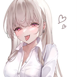 This is a pixiv picture whose title is 見て～？💕.