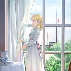 This is a pixiv picture whose title is 河畔の街のセリーヌ第2巻.