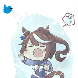 This is a pixiv picture whose title is トウケツテイオー.