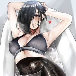This is a pixiv picture whose title is Bathtub.