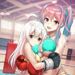 This is a pixiv picture whose title is おにまい！.