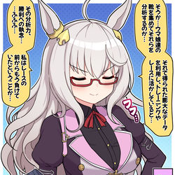 This is a pixiv picture whose title is レジェンドレースの後：ビワハヤヒデ.