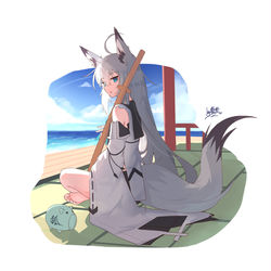 This is a pixiv picture whose title is 江風着せ替え企画・和室と休憩.