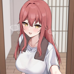 This is a pixiv picture whose title is Oh, it's you~.